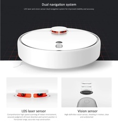 Робот-пылесос Xiaomi Mi Robot Vacuum Cleaner 1S White