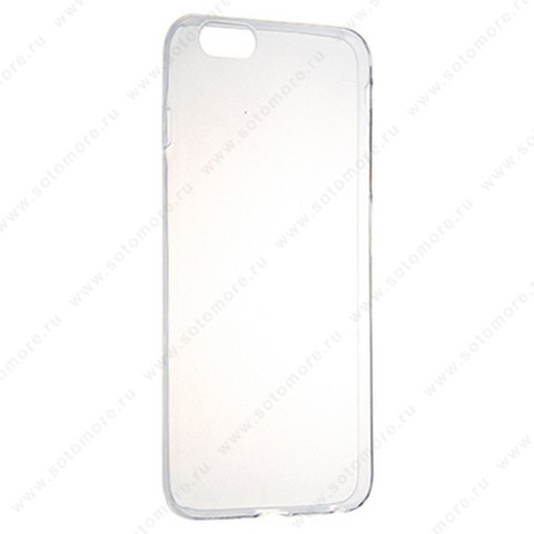 Накладка силиконовая ультра-тонкая для Apple iPhone 6s Plus/ 6 Plus прозрачная
