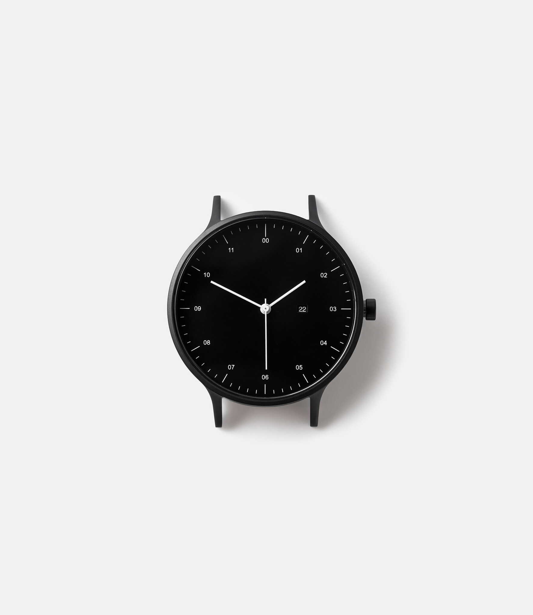 Instrmnt Everyday Watch Black / Black / Black Leather — часы-конструктор (40 мм)