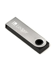 Аппаратный криптовалютный кошелёк Ledger Nano S, Черный | Black