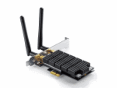 TP-Link Archer T6E Двухдиапазонный Wi-Fi адаптер PCI Express AC1300, до 400 Мбит/с на 2,4 ГГц + до 867 Мбит/с на 5 ГГц