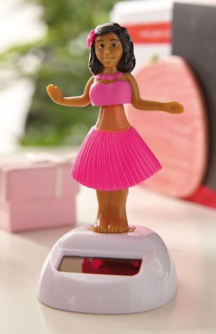 Фигурка на солнечной батареи HULA