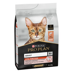 Pro Plan Original cухой корм для взрослых кошек (лосось) 3 кг