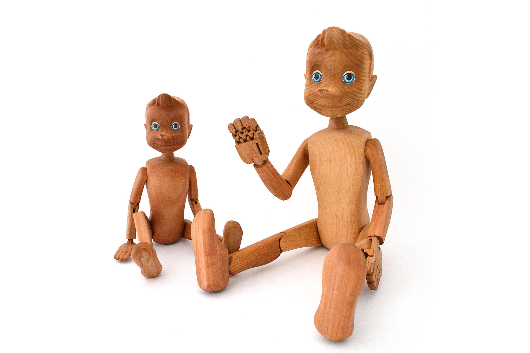 Буратино😊 - Деревянные игрушки из дерева своими руками | Бэйбики - 