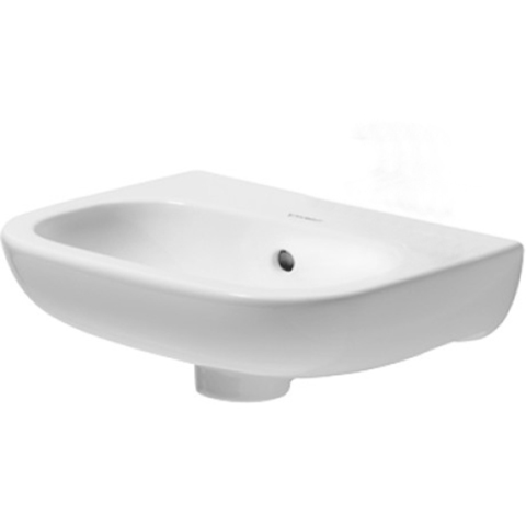 Duravit D-Code Раковина для рук, без перелива, без отв. под смес., 360x270мм, Цвет: Белый 7053600002