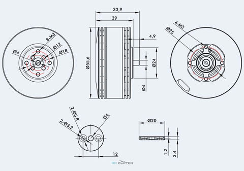 T-Motor MN501-S KV360