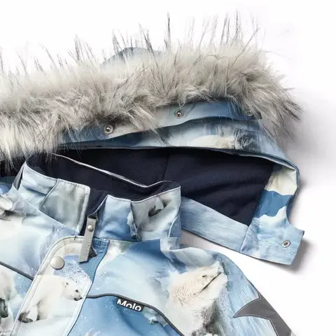 Molo (Моло) Polaris Fur Polar Bear Joy зимний комбинезон
