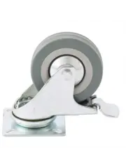 Колесо поворотное с тормозом D 75 мм