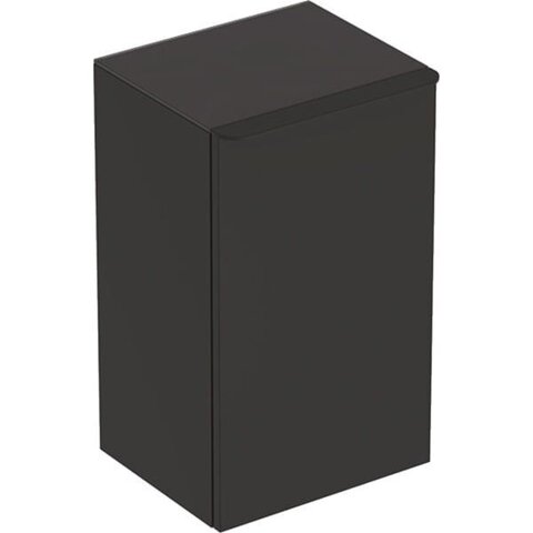 Шкафчик Geberit Smyle Square с одной дверцей: B=36см, H=60см, T=32.6см, Темно-серый / Матовое покрытие