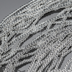 Гематин (гематит), оттенок "Серебристый", шар (разделитель) 2,5мм