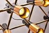 Люстра Ike Suspension Black-Gold 19