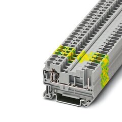 ST 4/ 1P-PE-Заземляющий клеммный модуль с пружинными зажимами