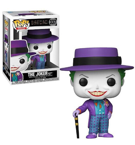 Funko Pop! POP Heroes:Batman 1989-Joker w/Hat w/Chase