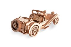 Автомобиль РОДСТЕР от Lemmo - Деревянный конструктор, 3D пазл, сборная модель