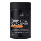 Комплекс с Куркумином с Биоперином, Turmeric Curcumin C3 Complex 500 mg, Sports Research, 120 капсул 1