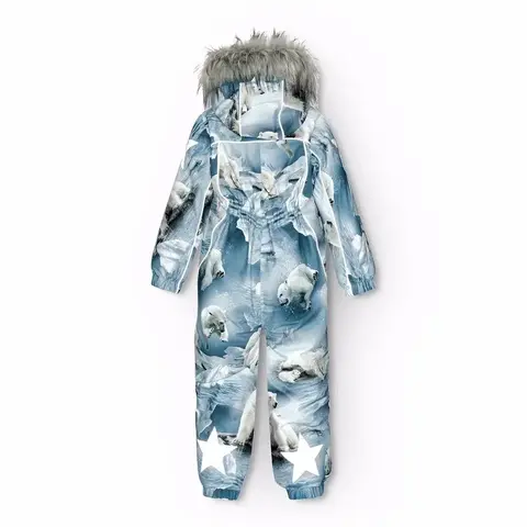 Molo (Моло) Polaris Fur Polar Bear Joy зимний комбинезон