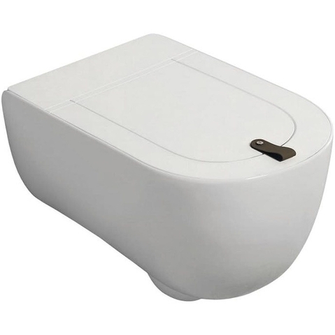 THV001 05 00 Artceram THE ONE Унитаз подвесной безободковый , 52х35, с креплениями, цвет белый матовый
