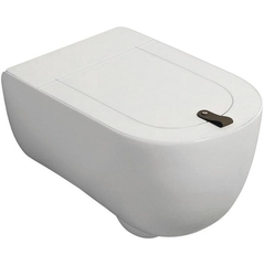 THV001 05 00 Artceram THE ONE Унитаз подвесной безободковый , 52х35, с креплениями, цвет белый матовый фото