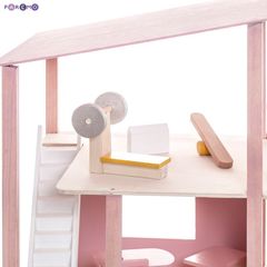 Кукольный домик "Коралловый риф" с мебелью 21 предмет