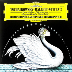 Tschaikowsky, Berliner Philharmoniker, Rostropovitch / Ballett-Suiten 2: Sleeping Beauty, Swan Lake (LP)