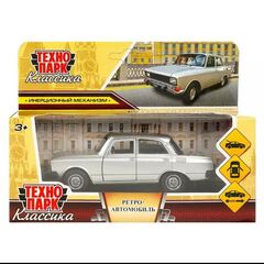Moskvich-2140SL silver metal 1:34 Technopark