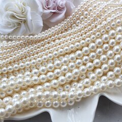 Майорка айвори 8 мм, 1 нить, МА143