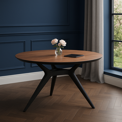 Дизайнерский стол TRIANGLE WOOD walnut