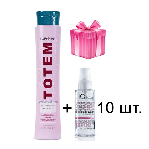 Happy Hair Ботокс Hair Totem АКЦИЯ! 500 мл + подарок IQ Hair Luminosita 10 шт.