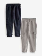 Брюки карго для мальчика Next B14-073, 2 шт., Темно-синий, Серый