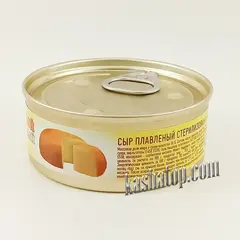 Сыр плавленый стерилизованный Карат, банка 100г