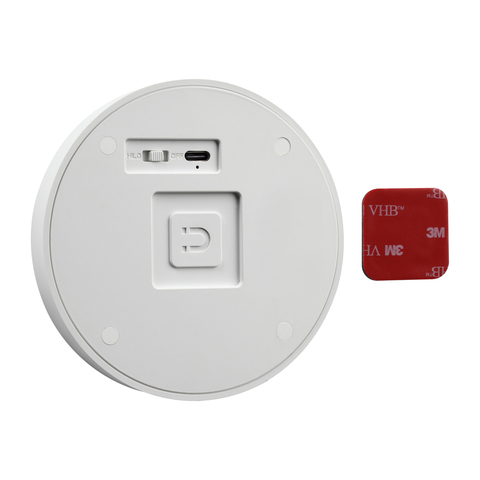 359707 OVER NT25 434 белый Светильник накладной сенсорный для лестниц IP20 LED 0.4W 3000К 1000mAh Li-ion, 5V VESPERA