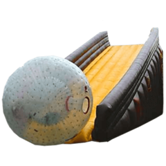 Надувная горка для зорба "Yellow ramp"