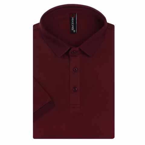 Рубашка-поло MS21077F k-67 (56-64) бордовый
