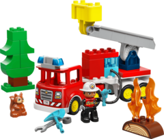 Конструктор LEGO Duplo 10473 Fire Truck with Hose and Firefighter