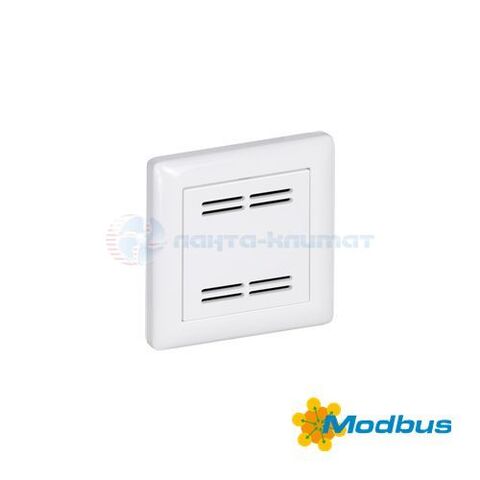 Датчик качества воздуха для помещений AERASGARD FSFTM-CO2-MODBUS от S+S Regeltechnik, с подключением к шине Modbus