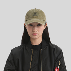Бейсболка Alpha Industries Battlewash Cap Olive (Зеленая)