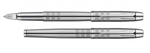 Ручка 5th mode Parker IM Premium F522, Chrome Chiseled CT (S0976090)