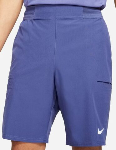 Теннисные шорты мужские Nike Court Dri-Fit Advantage Short 9in M - dark purple dust/white