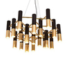 Люстра Ike Suspension Black-Gold 19