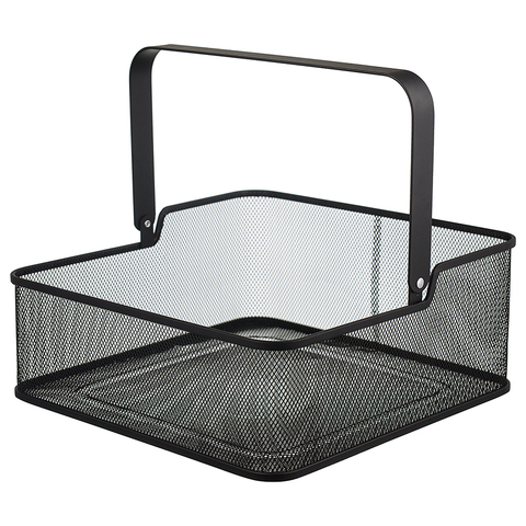 Корзина для хранения 30.5х30.5х12.5см Bergenson Bjorn Ferrant черная bb000081