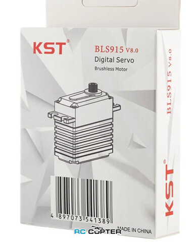 Сервопривод KST BLS915 V8.0 (18-25кг/0,09-0,07сек, 70 г)