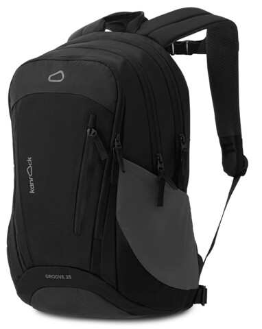 Картинка рюкзак городской Kanrock Groove 25 Charcoal Black - 1