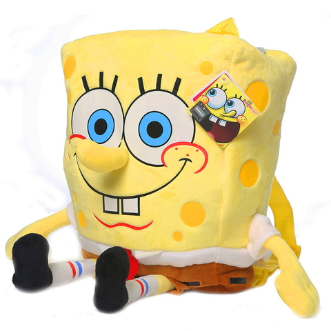 Губка Боб рюкзак плюшевый — Sponge Bob Plush Backpacks