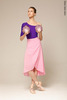 Wrap chiffon skirt | pink