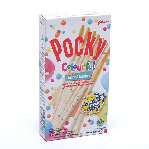 Палочки POCKY Colourfull в молочном шоколаде, 36 г