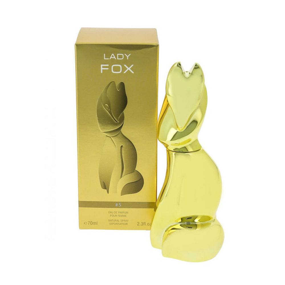 Туалетная вода КПК-Парфюм Lady FOX # 5 золотая