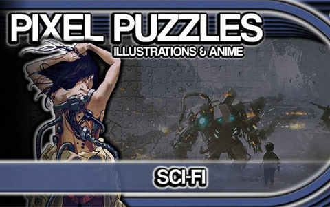 Pixel Puzzles Illustrations & Anime - Jigsaw Pack: Sci-Fi (для ПК, цифровой код доступа)