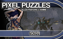 Pixel Puzzles Illustrations & Anime - Jigsaw Pack: Sci-Fi (для ПК, цифровой код доступа)