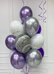 Фонтан из воздушных шаров для девочки на День Рождения