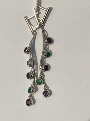 Рейна (серьги из серебра)